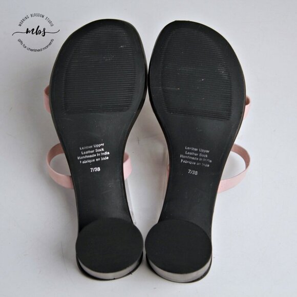 NWOT Jeffrey Campbell Roza Leather Slide Sandals - Picture 12 of 14